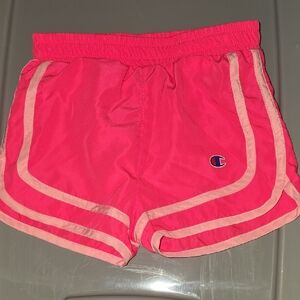 (J59) Champion Hot Pink Running Shorts Sz 24 Month